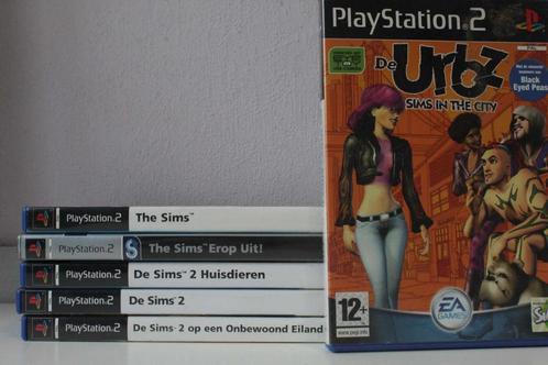 PS2 The Sims (6 st.), Games en Spelcomputers, Games | Sony PlayStation 2, Zo goed als nieuw, Simulatie, Ophalen of Verzenden