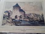 Lithographie   très  bon état deux en couleur, Ophalen of Verzenden
