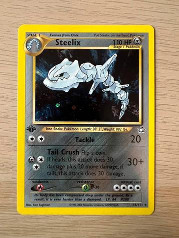 Steelix First Edition NM/M beschikbaar voor biedingen