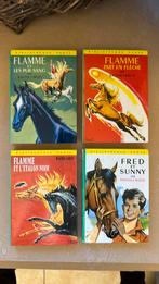 4 livres « chevaux » Flamme Étalon noir. Bib verte, Utilisé