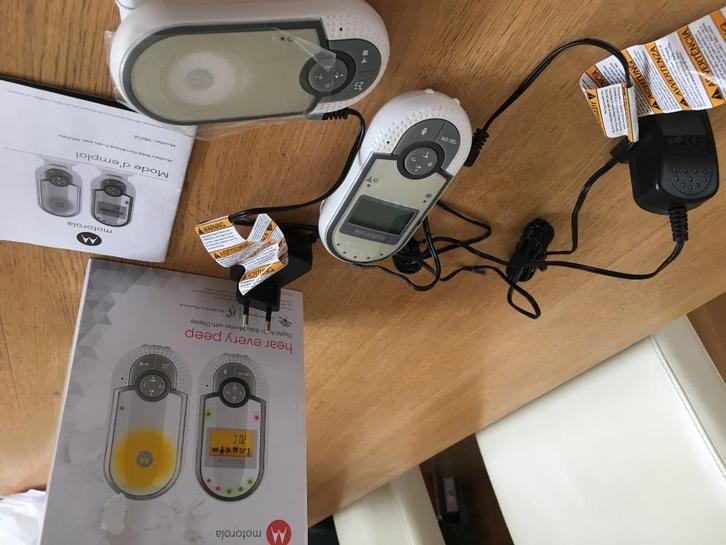 Motorola MBP16 babyfoon, Kinderen en Baby's, Babyfoons, Zo goed als nieuw, 250 meter of meer, Ophalen of Verzenden