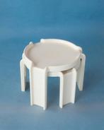 Nesting tables - Giotto Stoppino - Kartell, Maison & Meubles, Enlèvement ou Envoi, Vintage mid century modern, Rond, Moins de 55 cm