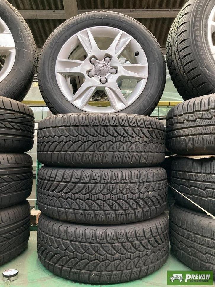 Audi A3 8P '04 '11 winterbanden met velgen 205/55/16 winter, Autos : Pièces & Accessoires, Pneus & Jantes, Pneus et Jantes, Pneus hiver