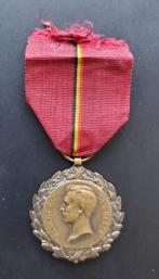 België- Albert ww1-medaille (1 bandlint), Verzamelen, Militaria | Algemeen, Verzenden, Overige soorten, Lintje, Medaille of Wings