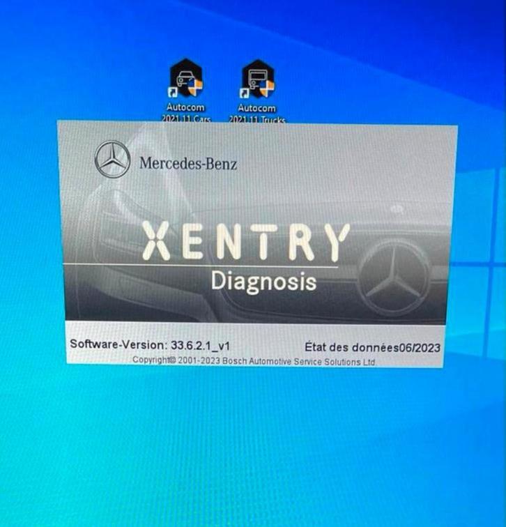 Diagnostisch geval van Mercedes, Auto diversen, Autogereedschap, Zo goed als nieuw, Ophalen of Verzenden