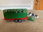 Siku veetrailer met 2 koeien, schaal 1:32 vanaf 3 jaar, Ophalen of Verzenden, Zo goed als nieuw, Tractor of Landbouw, SIKU