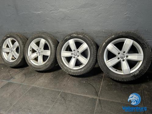 Originele VW Passat B8 3G Corvara 17 inch velgen 5x112 bande, Autos : Pièces & Accessoires, Pneus & Jantes, Pneus et Jantes, Pneus hiver