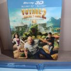 VOYAGE AU CENTRE DE LA TERRE 2.. (Rock) Blu-Ray + Blu-Ray 3D, Gebruikt, Ophalen of Verzenden, Avontuur