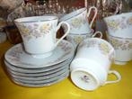 6 tasses & 6 sous-tasses en porcelaine, Ophalen, Nieuw, Overige stijlen, Kop(pen) en/of Schotel(s)