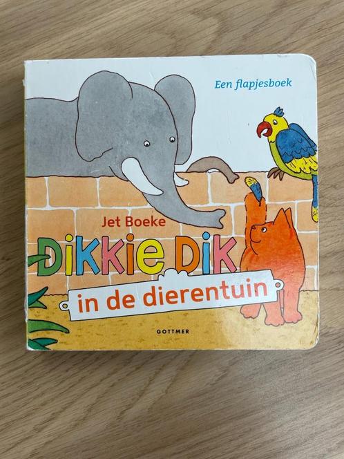 boek Dikkie Dik : in de dierentuin, Boeken, Kinderboeken | Baby's en Peuters, Zo goed als nieuw, Ophalen of Verzenden
