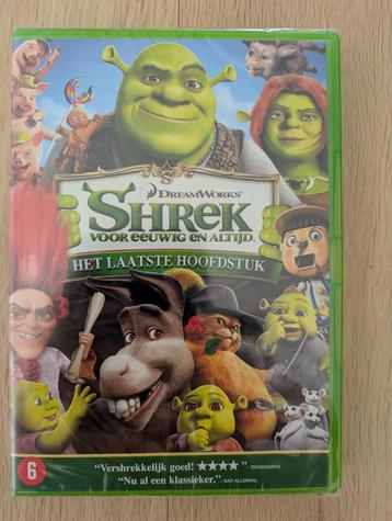 Dvd Shrek voor eeuwig en altijd, het laatste hoofdstuk beschikbaar voor biedingen