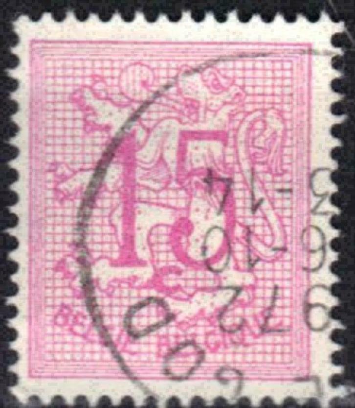 Belgie 1957 - Yvert/OBP 1026C - Cijfer op heraldieke le (ST), Postzegels en Munten, Postzegels | Europa | België, Gestempeld, Gestempeld