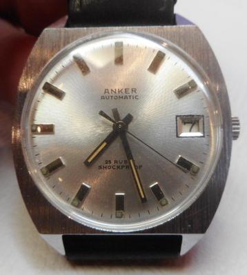 118) Anker automatique vintage, calibre Förster 222 25 rubis beschikbaar voor biedingen