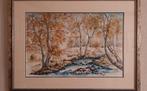 Aquarel schilderij van schilder Erna Molin - Bomen, Ophalen