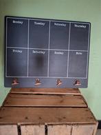 Krijtbord, weekplanner, Ophalen, Zo goed als nieuw, Krijtbord