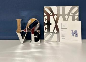 Love (Silver)  by Robert Indiana 