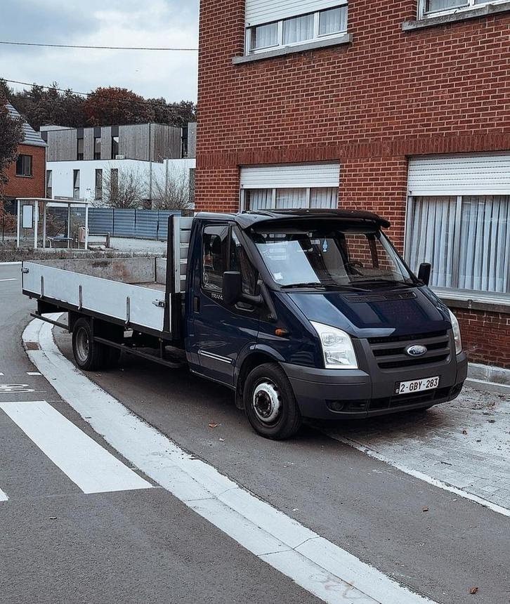 Ford transit bouwjaar 2010, Auto's, Bestelwagens en Lichte vracht, Bedrijf, ABS, Ford, Diesel, Euro 4, Handgeschakeld, Blauw, Grijs