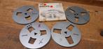 4 vintage bandrecorder spoelen  Philips 180mm -  jaren 80', Audio, Tv en Foto, Bandrecorder, Ophalen of Verzenden, Bandrecorder