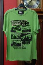 T-shirt"Angelo Litrico de C&A"vert vif manches courtes L, Comme neuf, Vert, C&A, Enlèvement ou Envoi