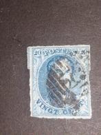 Leopold I, Postzegels en Munten, Ophalen of Verzenden, Gestempeld