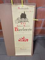 AFFICHE ADRIAEN BIERFEESTEN  1970 16 de FEESTEN, Ophalen of Verzenden, Overige typen