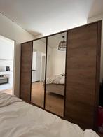 Kleerkast - 4 deuren- 2 spiegels, Huis en Inrichting, Kasten | Kleerkasten, Ophalen, Zo goed als nieuw