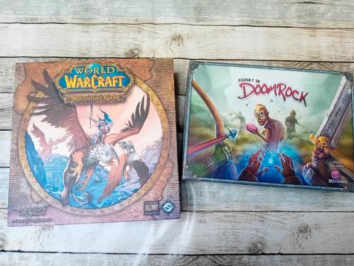 World of warcraft adventure Game & assault on doomrock, Hobby en Vrije tijd, Gezelschapsspellen | Bordspellen, Zo goed als nieuw