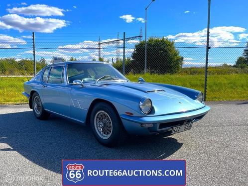 Maserati Mistral 4.0 Coupe | 1968 | Route 66 Auctions, Auto's, Oldtimers, Bedrijf, Te koop, Maserati, Benzine, Overige carrosserie
