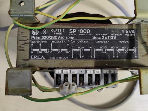 EREA scheidingstransformator 1KVA, Hobby en Vrije tijd, Elektronica-componenten, Gebruikt, Ophalen