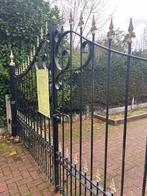 IJzeren hekwerk, Ophalen, Met poort, Gebruikt, Spijlenhekwerk
