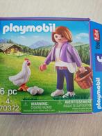Vrouw met kip playmobil 70372, Kinderen en Baby's, Speelgoed | Playmobil, Ophalen of Verzenden, Zo goed als nieuw