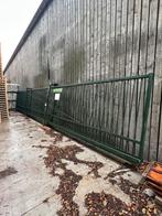 Schuifpoort/hekwerk 13m, Ophalen, Zo goed als nieuw, Schuifpoort