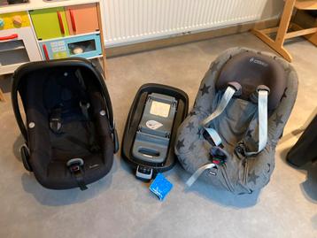 Maxi Cosi met isofixbase en vervolgstoel beschikbaar voor biedingen