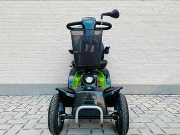 Bijna Nieuw Scootmobiel Mezzo 4 Groen L&M Invalide scooter beschikbaar voor biedingen