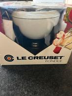 Fondueset  met brandpasta, Huis en Inrichting, Keuken | Potten en Pannen, Ophalen, Zo goed als nieuw, Gietijzer