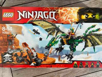 100% COMPLEET! LEGO Ninjago 70593 beschikbaar voor biedingen