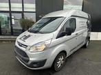 Ford Transit Custom 22 DCi L2H2 VA Basis, Auto's, Bestelwagens en Lichte vracht, Zwart, 9 zetels, Particulier, Ford