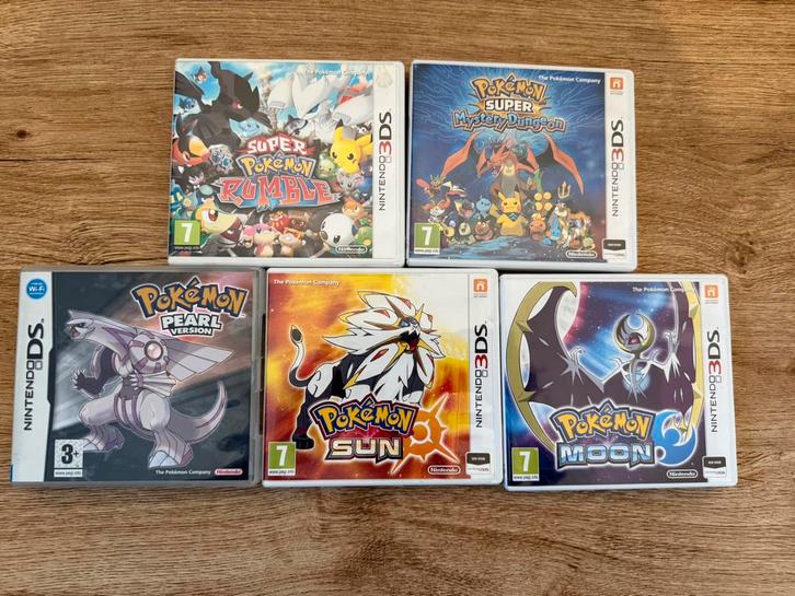 Nintendo 3ds Pokémon spelletjes, Games en Spelcomputers, Games | Nintendo 2DS en 3DS, Zo goed als nieuw, Ophalen of Verzenden