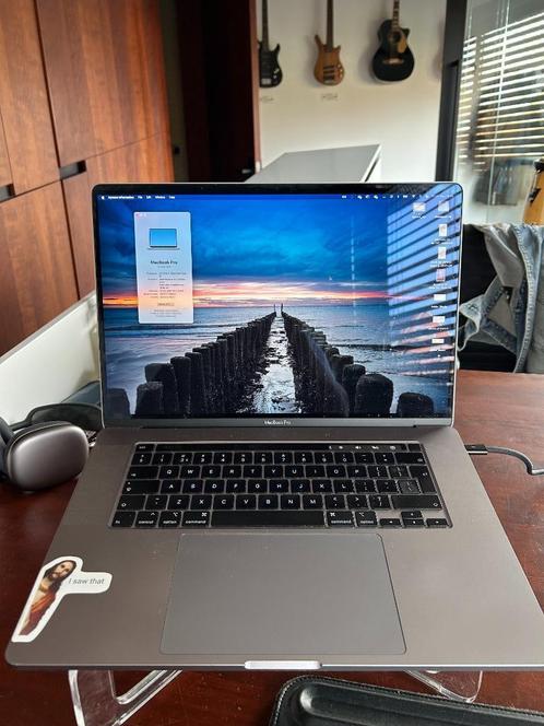 Macbook Pro 2019 - 16" - 1 TB harddrive - Qwerty, Computers en Software, Apple Macbooks, Gebruikt, MacBook, 16 inch, 2 tot 3 Ghz