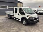 peugeot boxer laadbak 6plaatsen 163pk 2019 88000km 17650e ex, Auto's, Voorwielaandrijving, 4 deurs, Stof, 4 cilinders