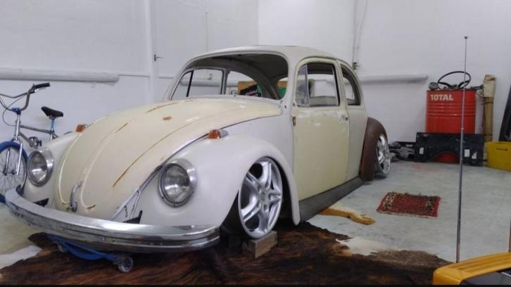 Kever project 1969, Auto's, Volkswagen, Particulier, Beetle (Kever), Benzine, Coupé, 2 deurs, Handgeschakeld, Zwart, Ophalen