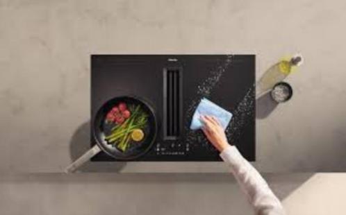 Miele KMDA7876FL-U kookplaat met afzuiging, toonzaalmodel, Elektronische apparatuur, Kookplaten, Nieuw, Inbouw, Inductie, 4 kookzones