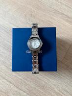 Swarovski horloges zilver en zwart, Handtassen en Accessoires, Horloges | Dames, Ophalen, Zilver