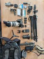 Canon 5 D mark II -  EF 28-300-3.5 - 5.6 - EF 16-35 acces., Audio, Tv en Foto, Fotocamera's Digitaal, Ophalen, Gebruikt, Spiegelreflex