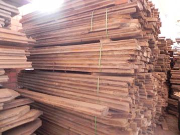 Damwand hout L ca 3 m   