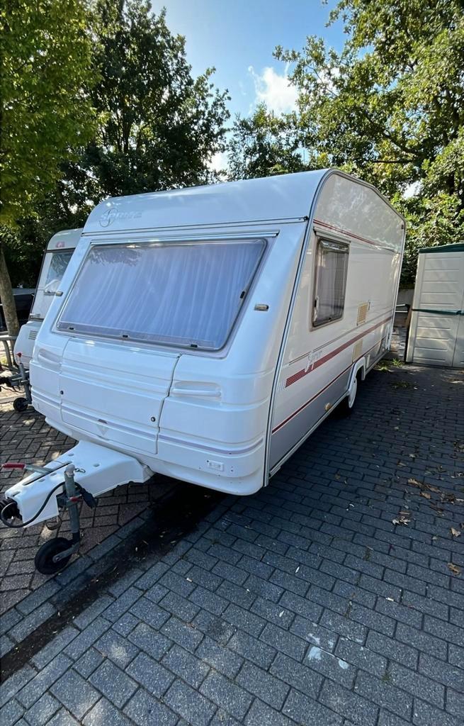 Zeer goed uitziende Sprite Super 450 ek te koop, Caravans en Kamperen, Caravans, Particulier, Sprite, Ophalen