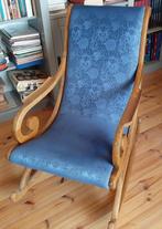 Rocking chair, Huis en Inrichting, Ophalen, Gebruikt, Blauw, Eén