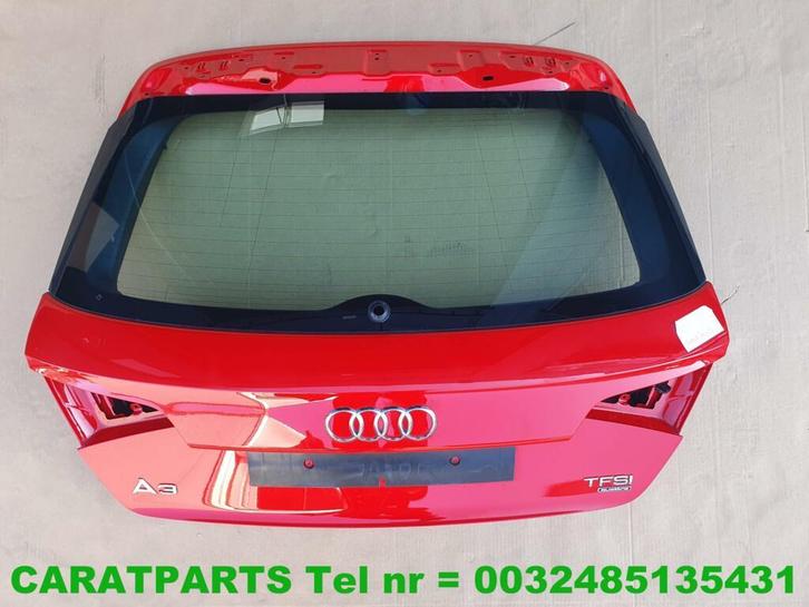 Achterklep Audi A3 kofferdeksel A3 8V hayon S3 8V4827025D, Auto-onderdelen, Carrosserie, Deur, Audi, Achter, Gebruikt