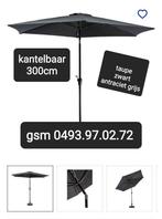 nieuwe parasols 3m, Jardin & Terrasse, Parasols, Enlèvement, Neuf, Réglable