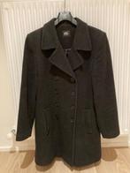 Donker grijze mantel maat 38, Kleding | Dames, Maat 38/40 (M), Verzenden, Zo goed als nieuw, D'Auvry
